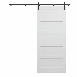 5 Panel Sliding Barn Door