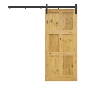 6 Panel Sliding Barn Door