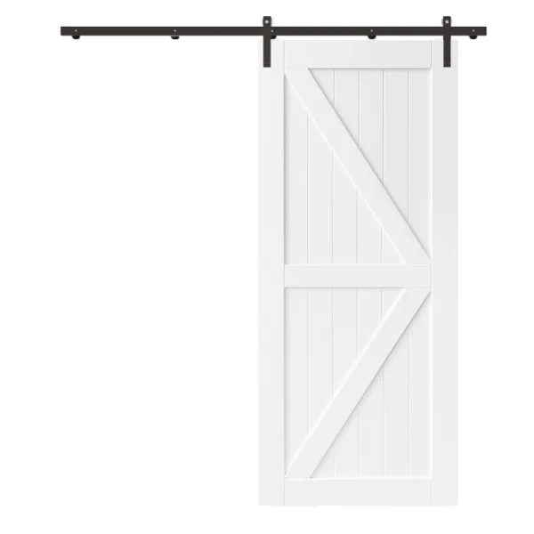 vshape sliding barn door