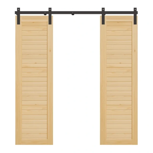 Double Horizontal Barn Door