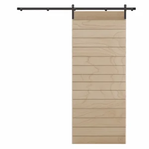 Horizontal Slat Sliding Barn Door