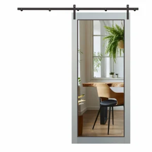 Mirror Sliding Barn Door