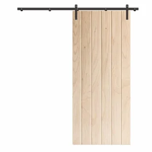 vertical slat sliding barn door