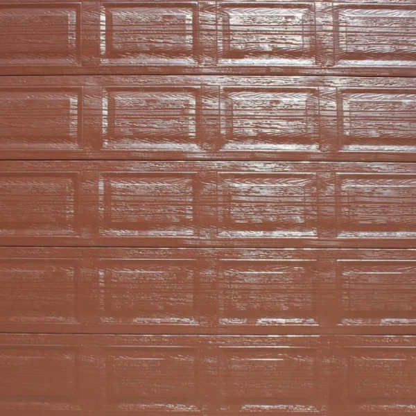 Brown Garage Door Aluzinc Garage Door Single Garage Door Combo Sectional Garage Door with Motor Automated Garage Door South Africa Garage Door with Battery Backup Magic Lift Garage Door Opener