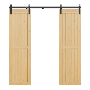 Double Nord Sliding Barn Door